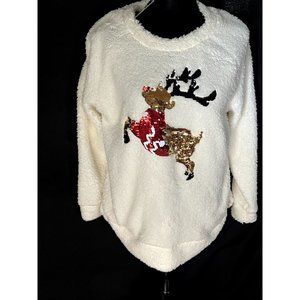 fluffy Christmas sweater